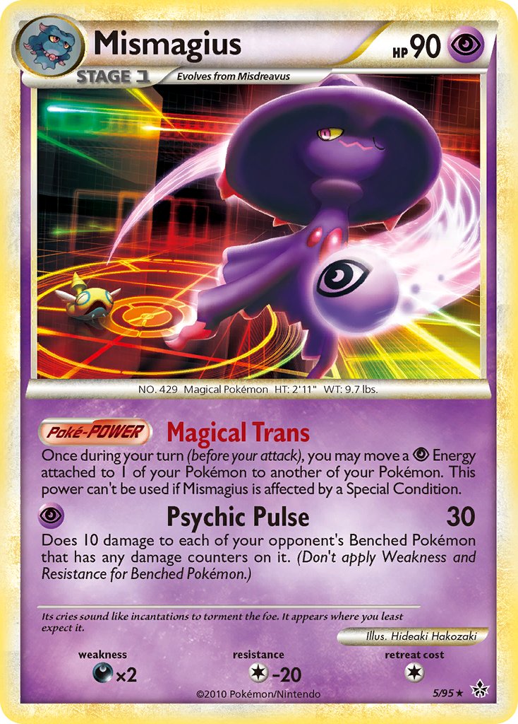 Mismagius (5/95) (Theme Deck Exclusive) [HeartGold & SoulSilver: Unleashed] | Black Swamp Games