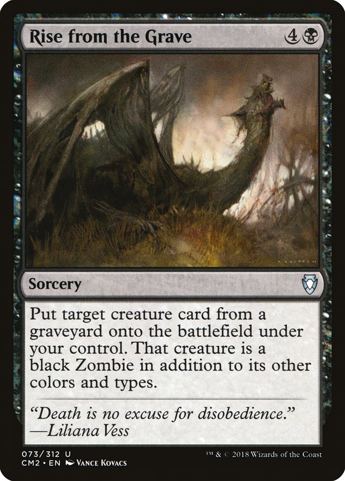 Rise from the Grave [Commander Anthology Volume II] | Black Swamp Games