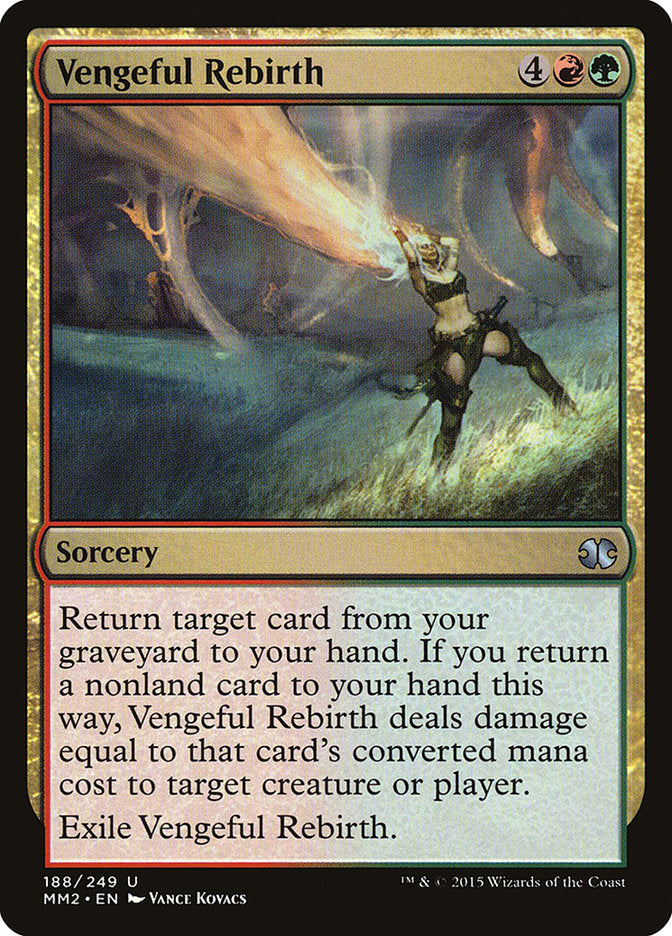 Vengeful Rebirth [Modern Masters 2015] | Black Swamp Games