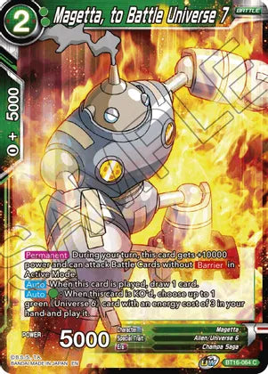 Magetta, to Battle Universe 7 (BT16-064) [Realm of the Gods] | Black Swamp Games