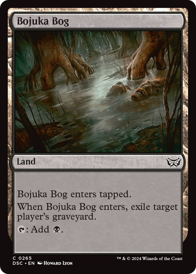 Bojuka Bog [Duskmourn: House of Horror Commander] | Black Swamp Games