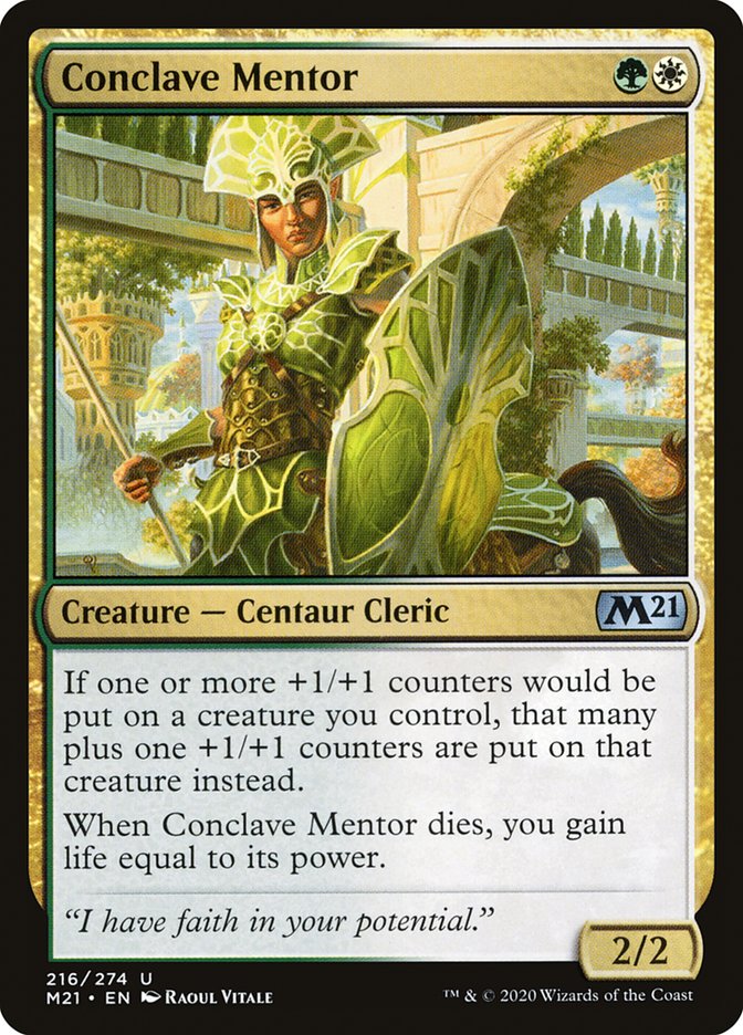 Conclave Mentor [Core Set 2021] | Black Swamp Games