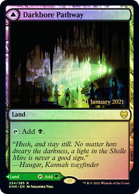 Darkbore Pathway // Slitherbore Pathway [Kaldheim Prerelease Promos] | Black Swamp Games