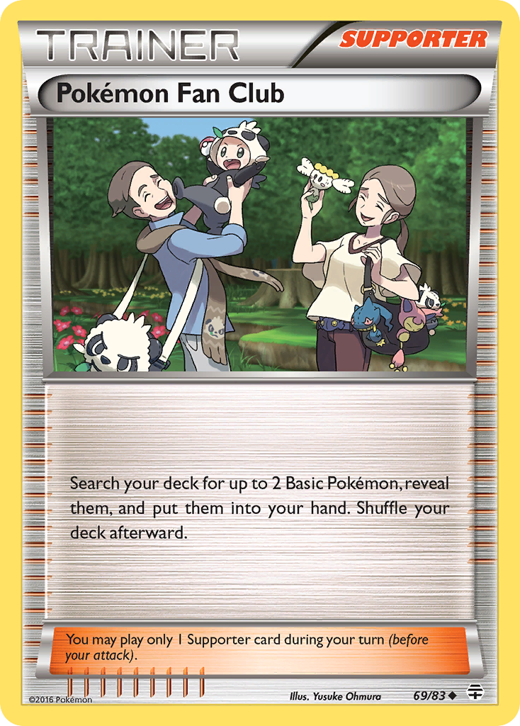 Pokemon Fan Club (69/83) [XY: Generations] | Black Swamp Games