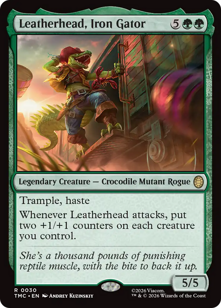 Leatherhead, Iron Gator [Teenage Mutant Ninja Turtles Commander] | Black Swamp Games