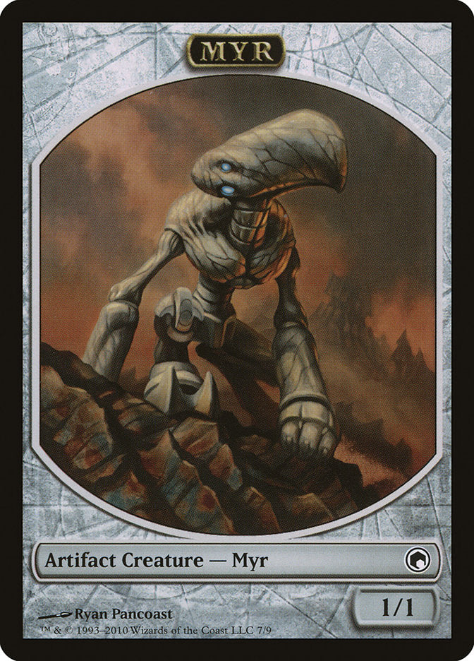 Myr Token [Scars of Mirrodin Tokens] | Black Swamp Games