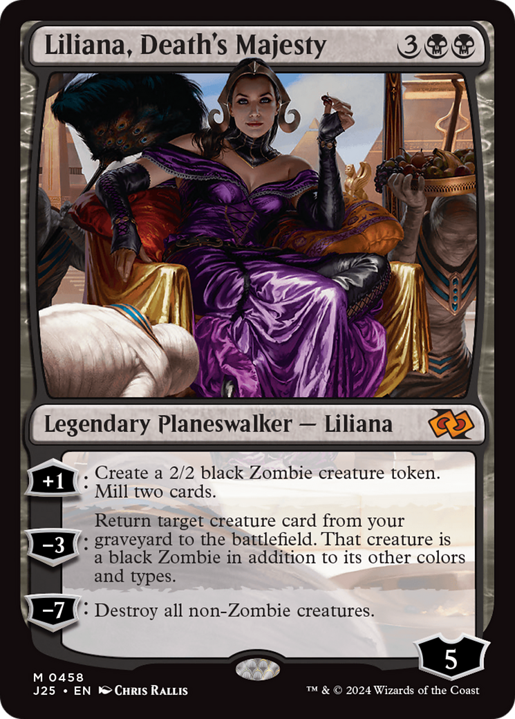 Liliana, Death's Majesty [Foundations Jumpstart] | Black Swamp Games