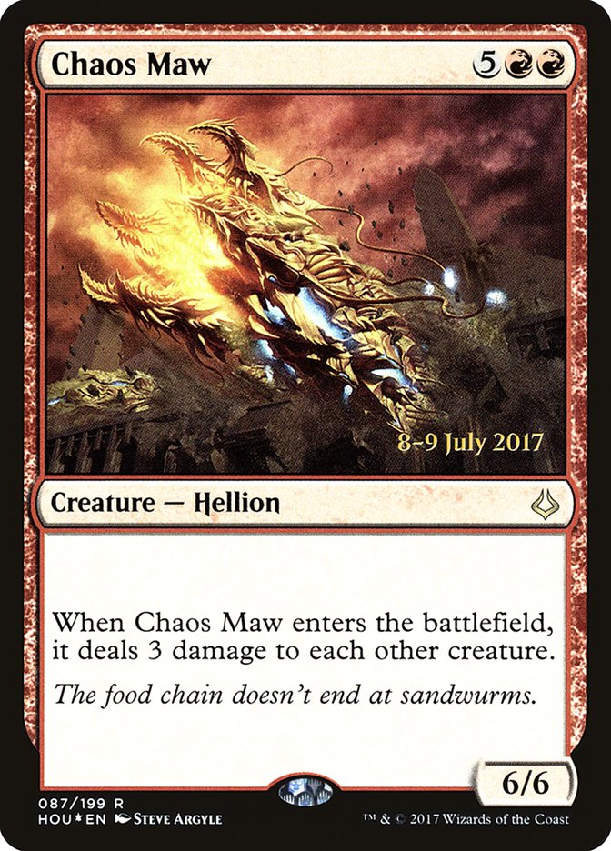 Chaos Maw [Hour of Devastation Prerelease Promos] | Black Swamp Games