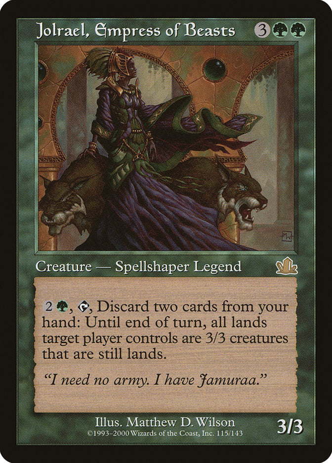 Jolrael, Empress of Beasts [Prophecy] | Black Swamp Games