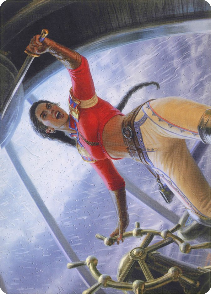 Sisay, Weatherlight Captain // Sisay, Weatherlight Captain [Modern Horizons Art Series] | Black Swamp Games
