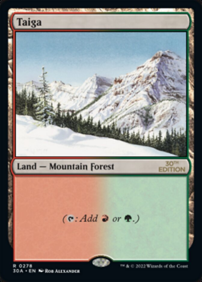 Taiga [30th Anniversary Edition] | Black Swamp Games