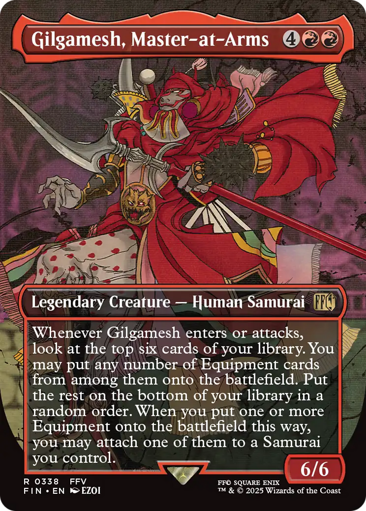 Gilgamesh, Master-at-Arms (Borderless) [FINAL FANTASY] | Black Swamp Games