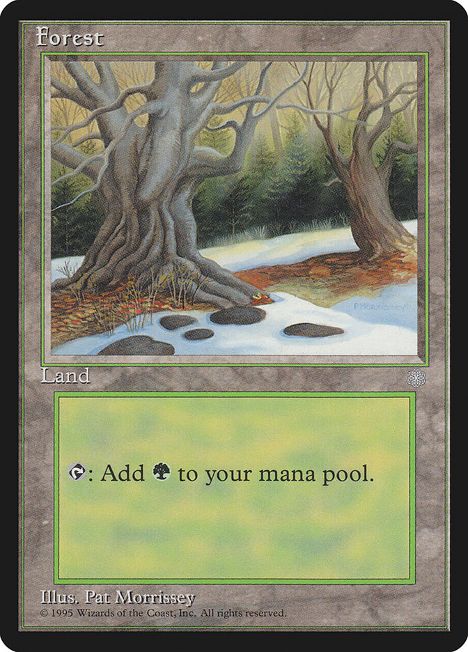 Forest (Orange Earth Between Two Trees) [Ice Age] | Black Swamp Games