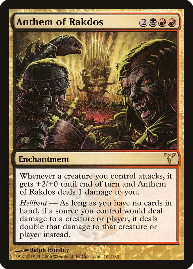 Anthem of Rakdos [Dissension] | Black Swamp Games