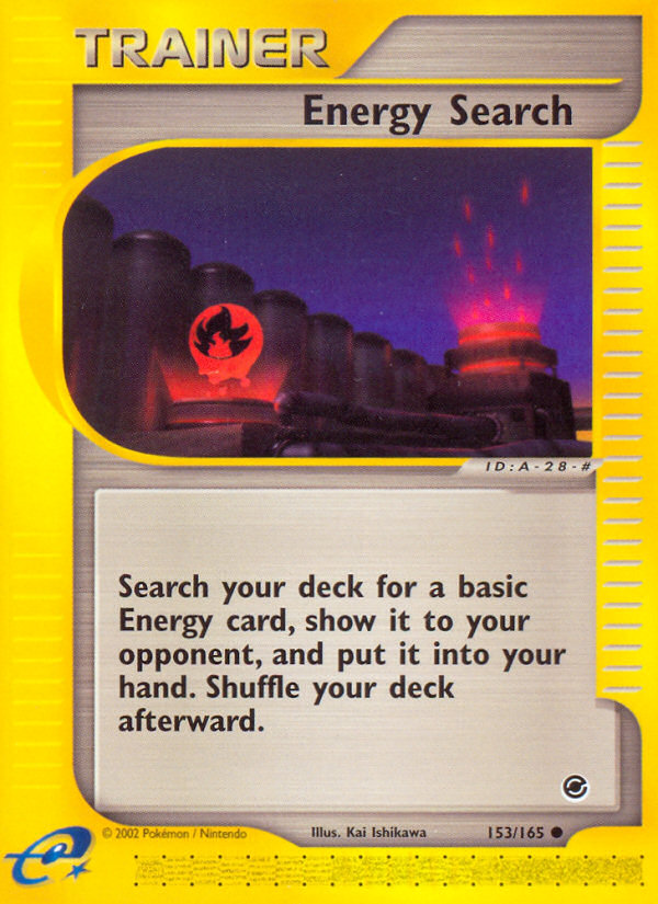 Energy Search (153/165) [Expedition: Base Set] | Black Swamp Games