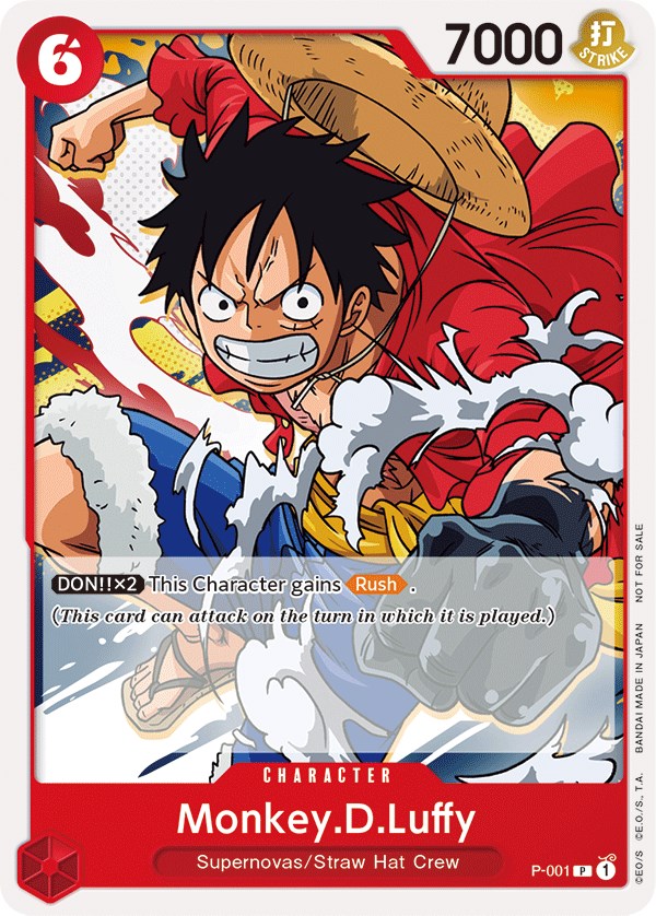 Monkey.D.Luffy (Super Pre-Release) [Participant] [One Piece Promotion Cards] | Black Swamp Games