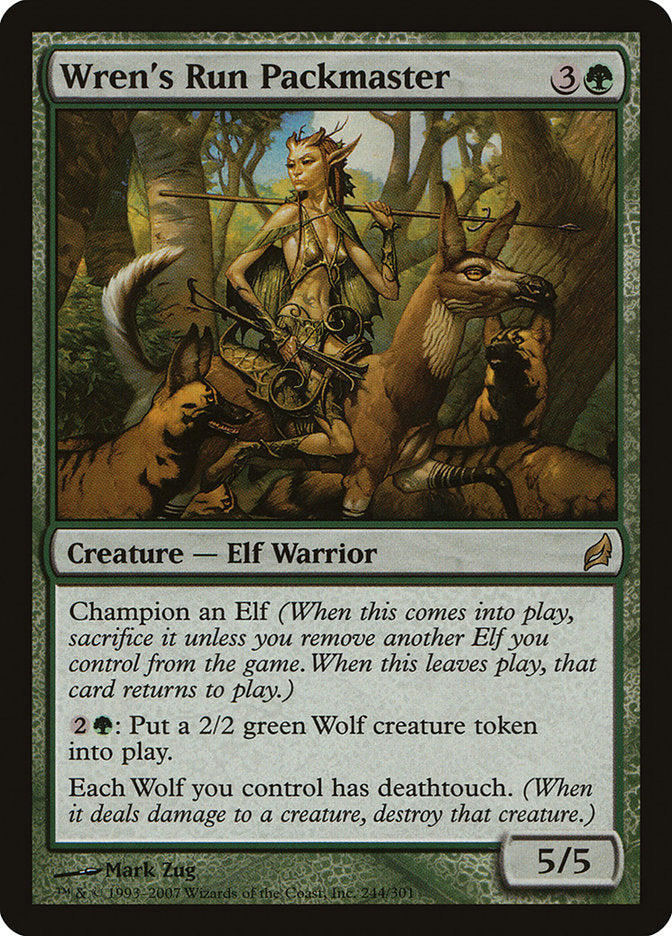 Wren's Run Packmaster [Lorwyn] | Black Swamp Games