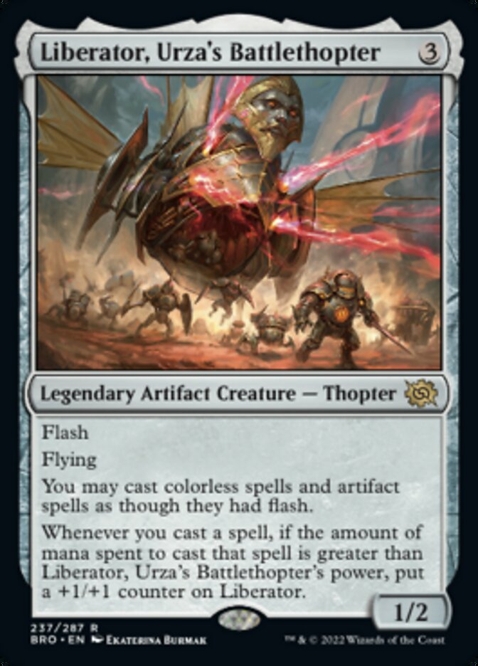 Liberator, Urza's Battlethopter [The Brothers' War] | Black Swamp Games