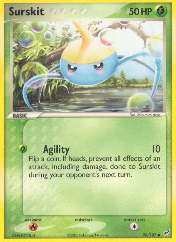 Surskit (78/107) [EX: Deoxys] | Black Swamp Games