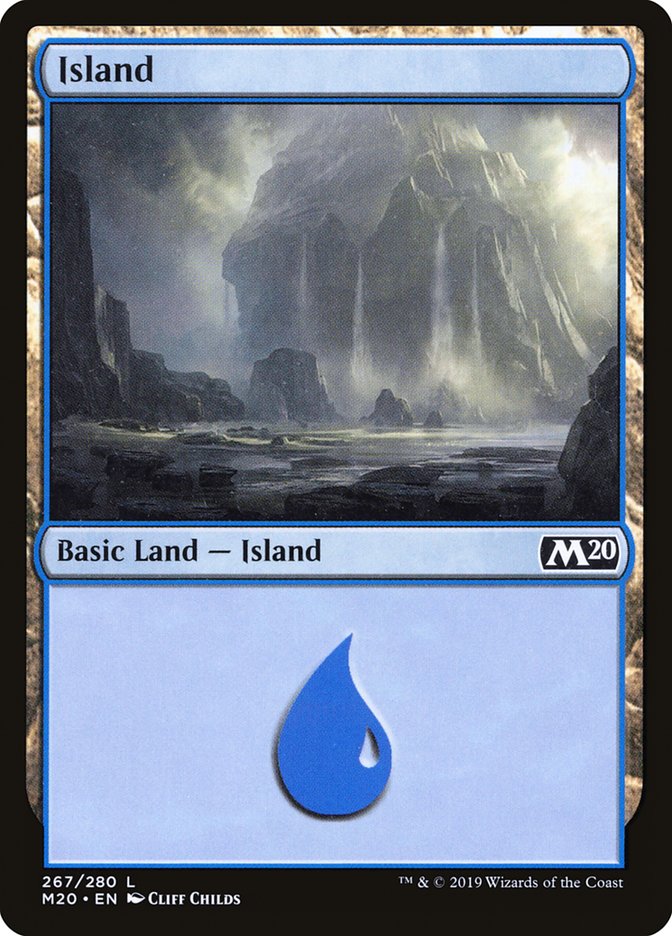 Island (267) [Core Set 2020] | Black Swamp Games