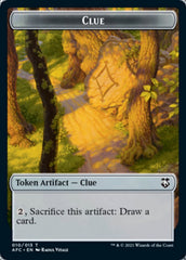 Clue // Goblin Double-Sided Token [Dungeons & Dragons: Adventures in the Forgotten Realms Commander Tokens] | Black Swamp Games
