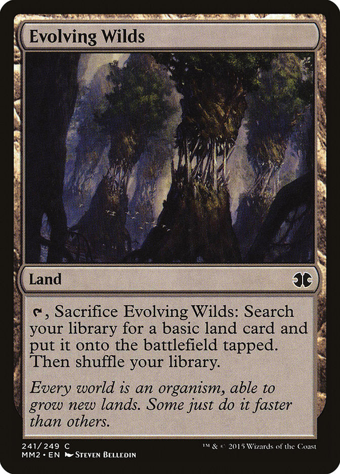 Evolving Wilds [Modern Masters 2015] | Black Swamp Games