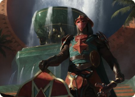 Tomakul Honor Guard Art Card [The Brothers' War Art Series] | Black Swamp Games