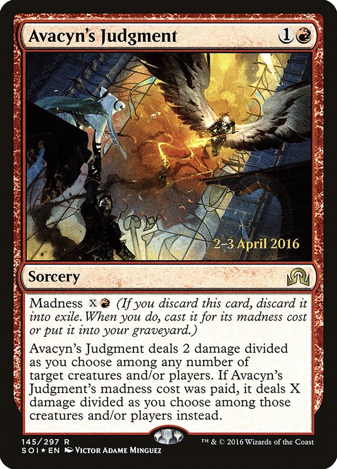 Avacyn's Judgment [Shadows over Innistrad Prerelease Promos] | Black Swamp Games