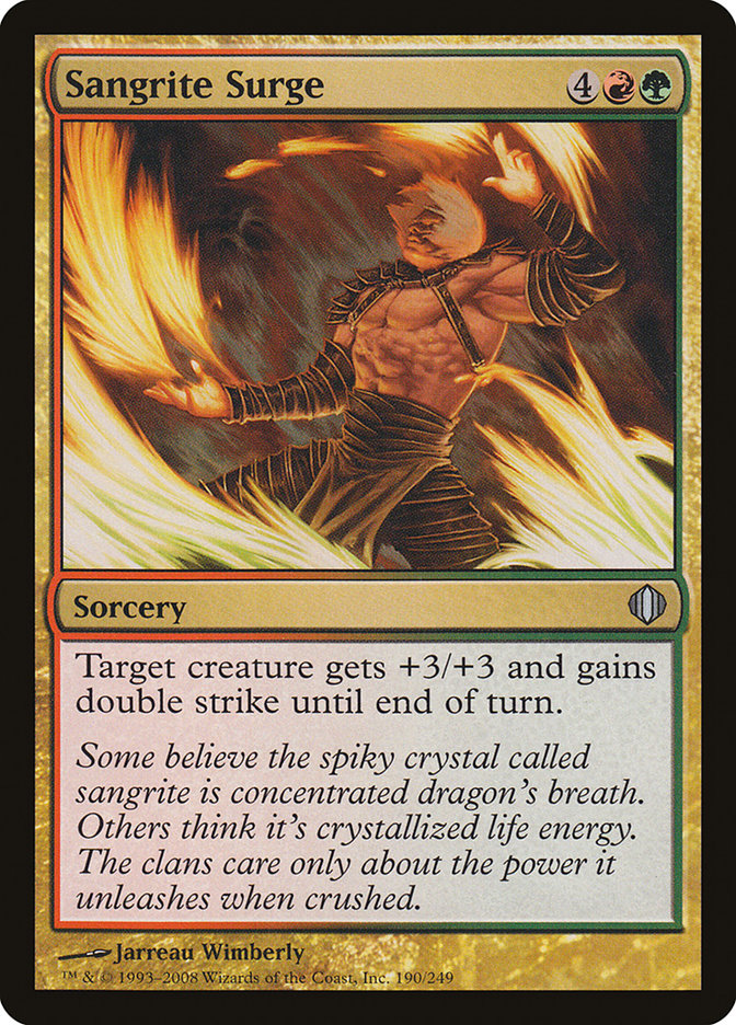 Sangrite Surge [Shards of Alara] | Black Swamp Games