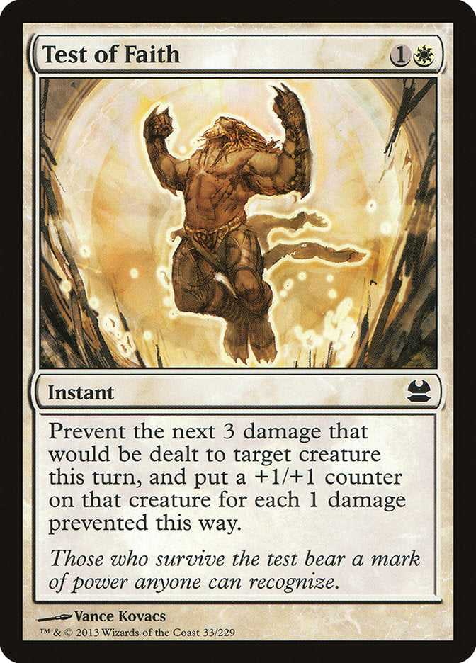 Test of Faith [Modern Masters] | Black Swamp Games