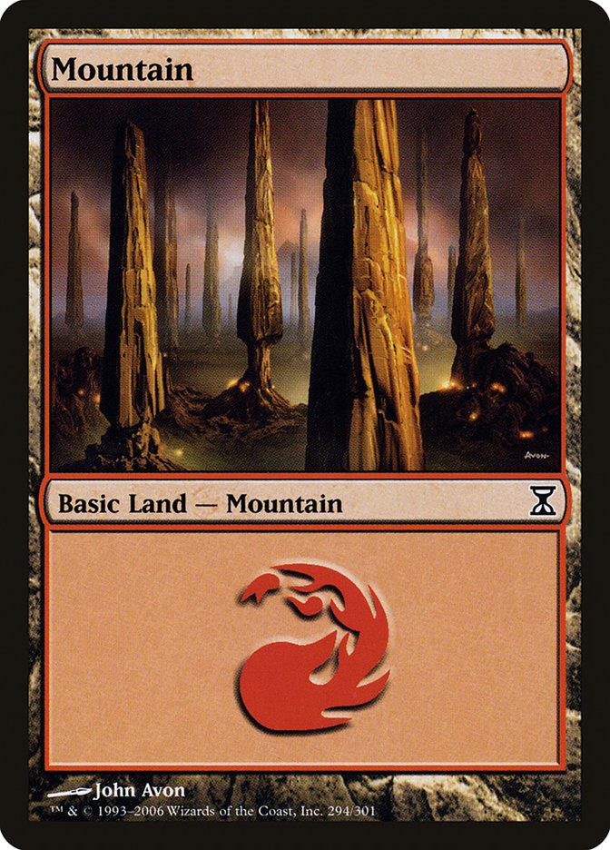 Mountain (294) [Time Spiral] | Black Swamp Games