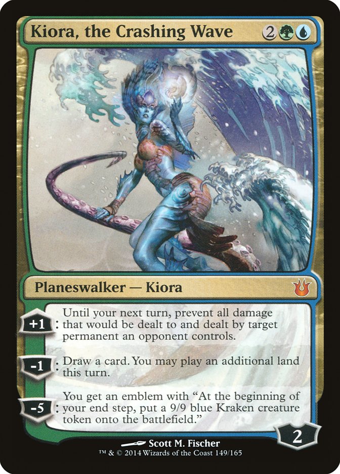 Kiora, the Crashing Wave [Born of the Gods] | Black Swamp Games