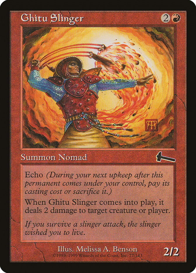 Ghitu Slinger [Urza's Legacy] | Black Swamp Games