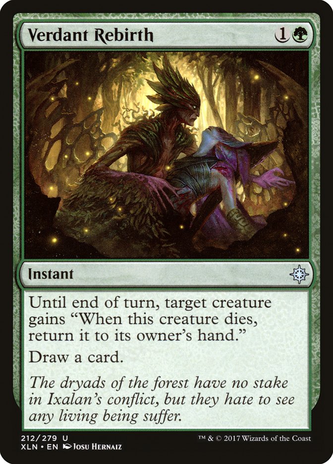Verdant Rebirth [Ixalan] | Black Swamp Games