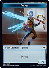 Faerie // Food (16) Double-Sided Token [Throne of Eldraine Tokens] | Black Swamp Games