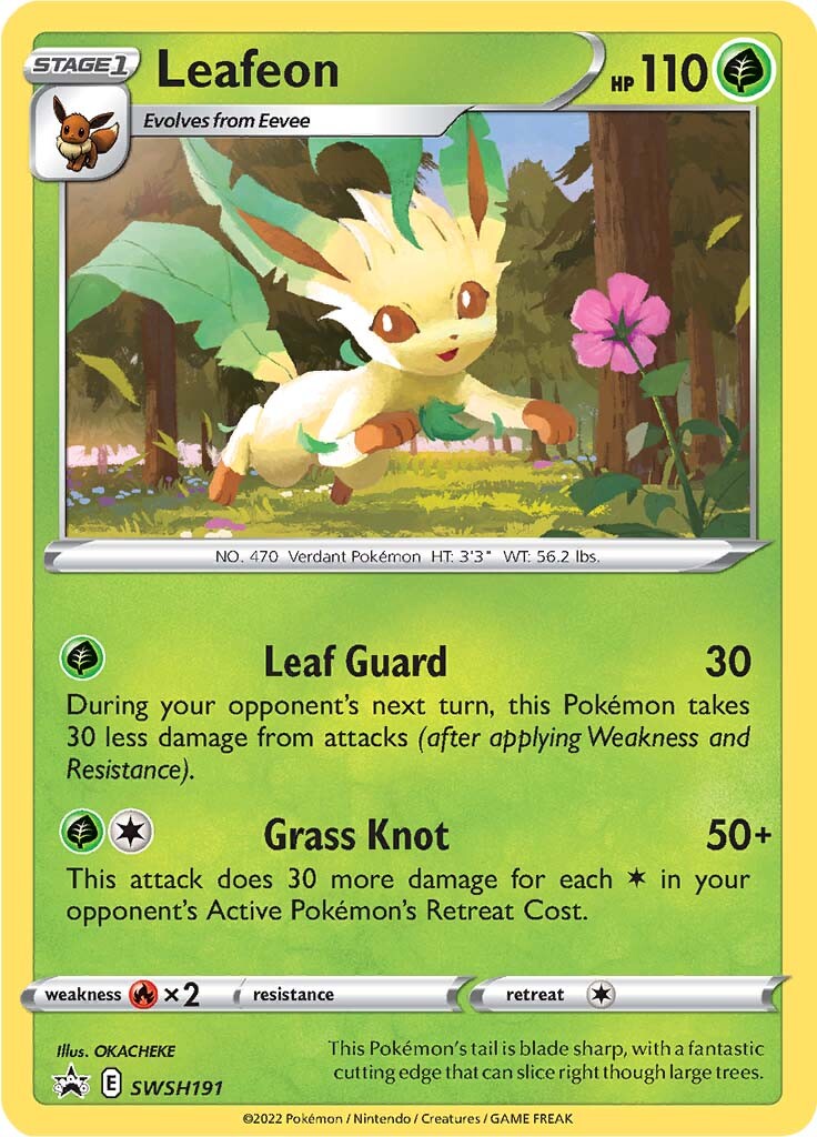 Leafeon (SWSH191) [Sword & Shield: Black Star Promos] | Black Swamp Games