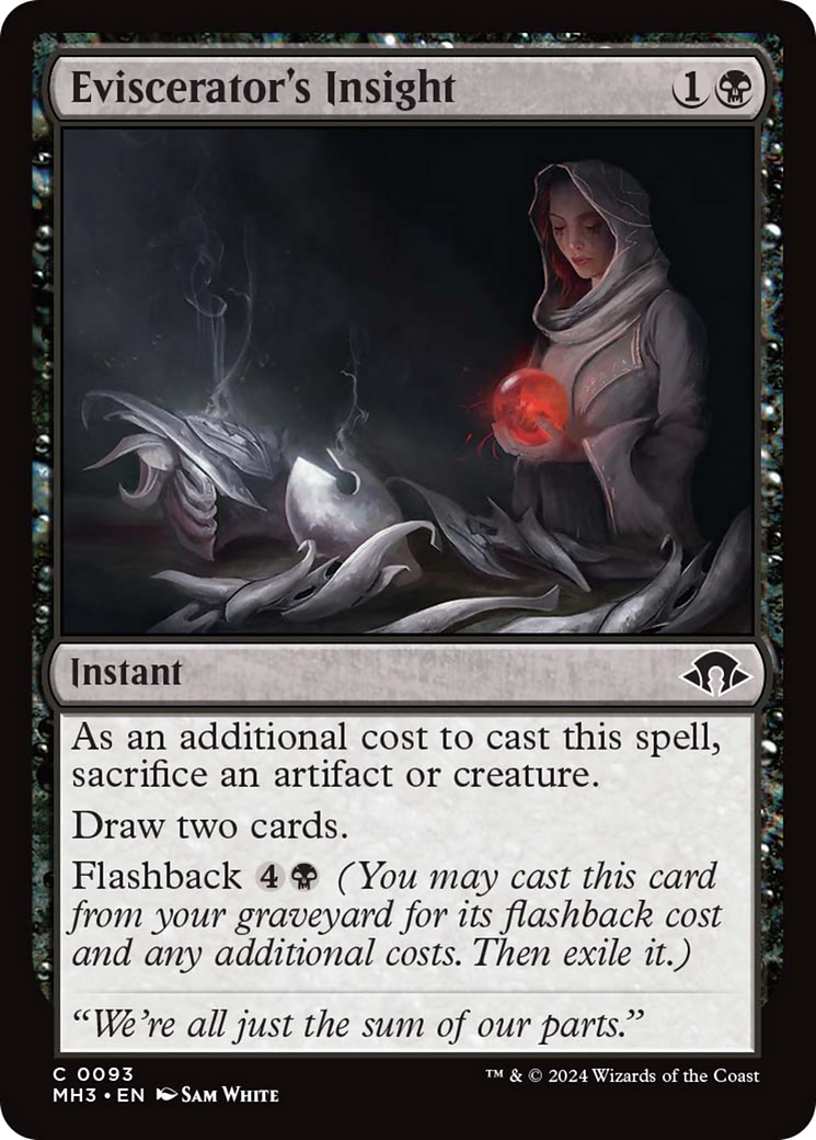 Eviscerator's Insight [Modern Horizons 3] | Black Swamp Games