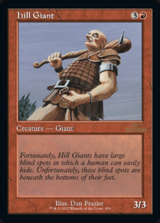 Hill Giant (Retro) [30th Anniversary Edition] | Black Swamp Games