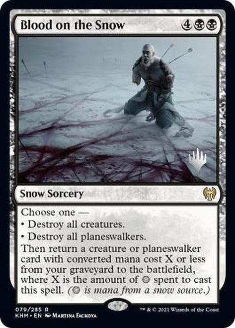 Blood on the Snow (Promo Pack) [Kaldheim Promos] | Black Swamp Games