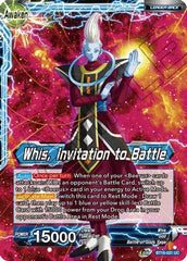 Whis // Whis, Invitation to Battle (BT16-021) [Realm of the Gods] | Black Swamp Games