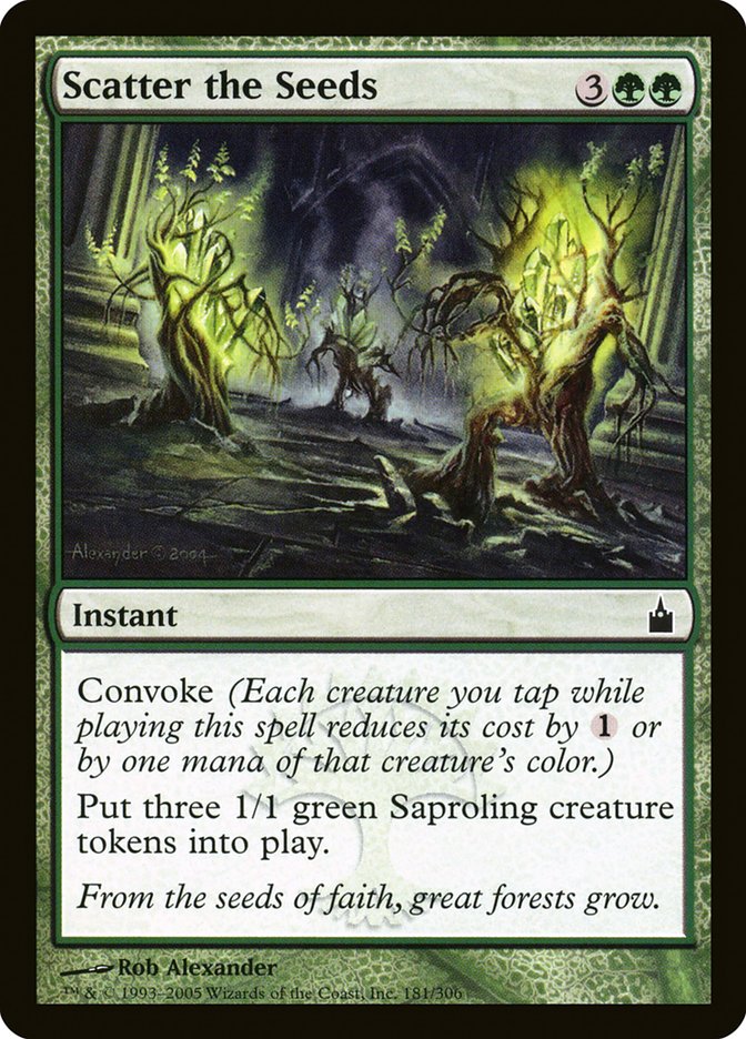 Scatter the Seeds [Ravnica: City of Guilds] | Black Swamp Games