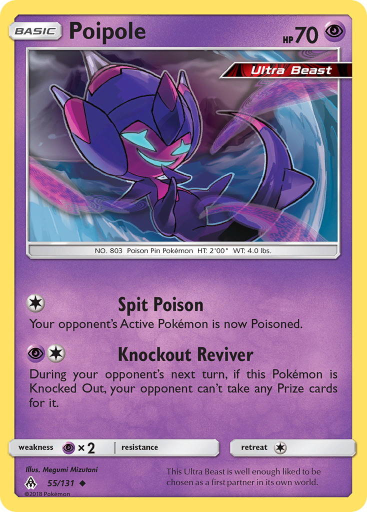 Poipole (55/131) [Sun & Moon: Forbidden Light] | Black Swamp Games