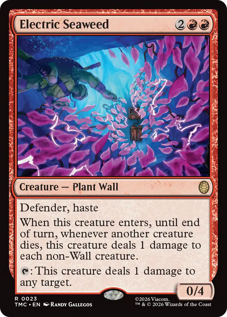 Electric Seaweed [Teenage Mutant Ninja Turtles Commander] | Black Swamp Games