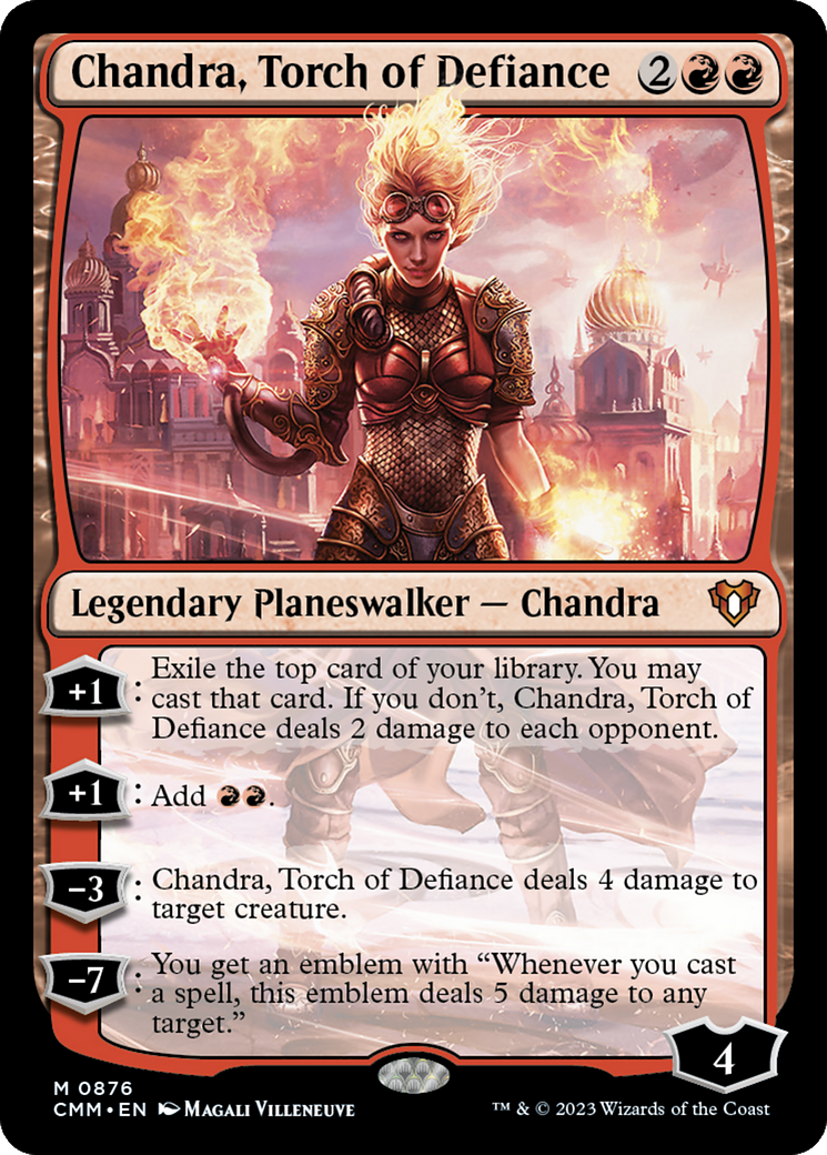 Chandra, Torch of Defiance [Commander Masters] | Black Swamp Games