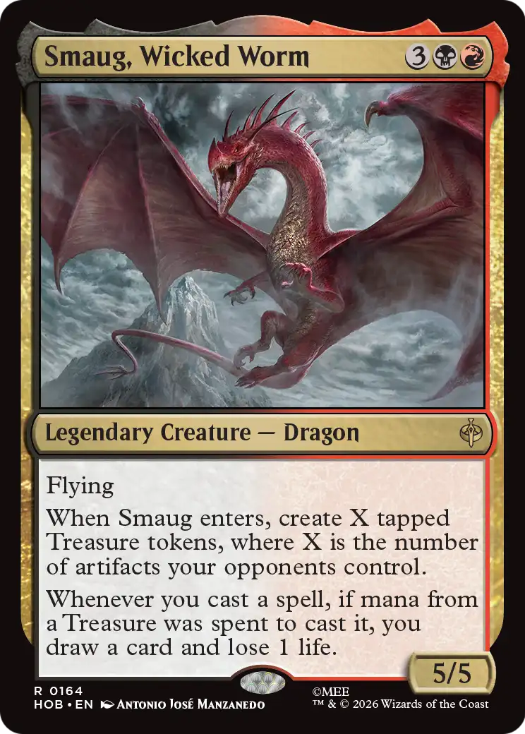 Smaug, Wicked Worm [The Hobbit] | Black Swamp Games