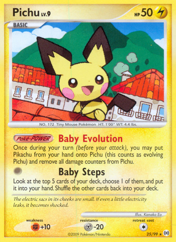 Pichu (25/99) [Platinum: Arceus] | Black Swamp Games