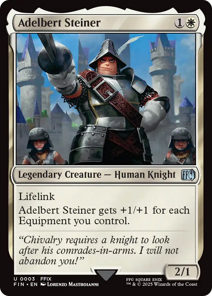 Adelbert Steiner [FINAL FANTASY] | Black Swamp Games