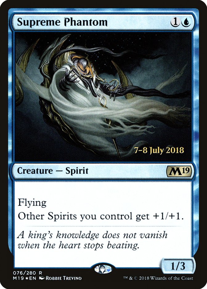 Supreme Phantom [Core Set 2019 Prerelease Promos] | Black Swamp Games