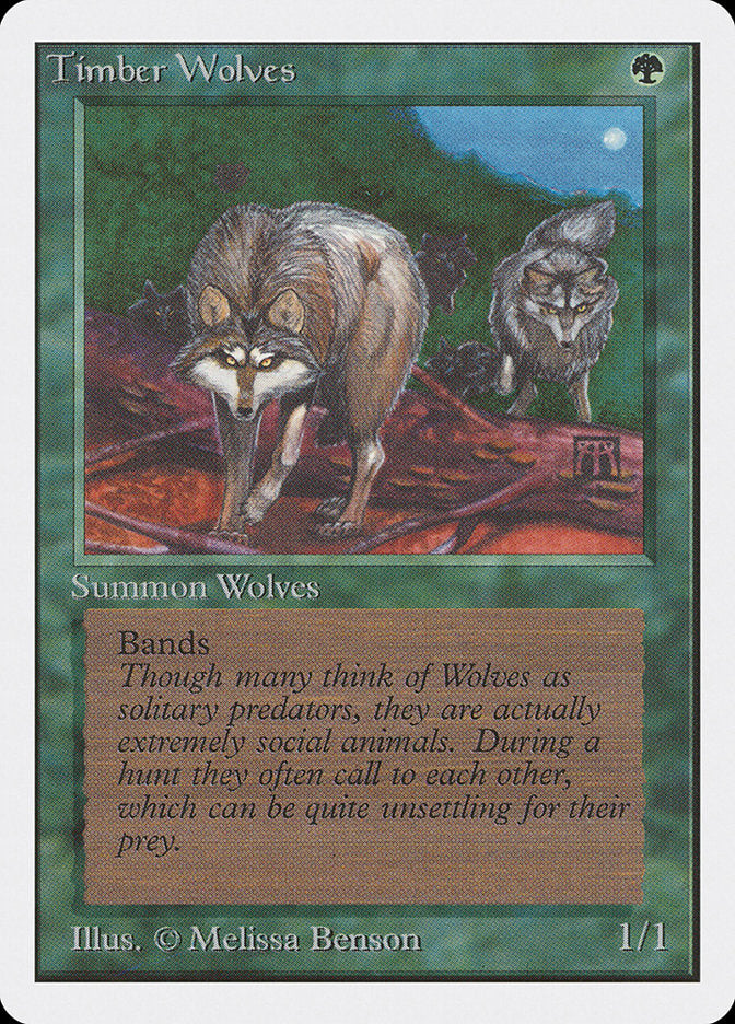 Timber Wolves [Unlimited Edition] | Black Swamp Games