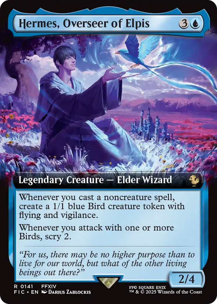 Hermes, Overseer of Elpis (Extended Art) [FINAL FANTASY Commander] | Black Swamp Games